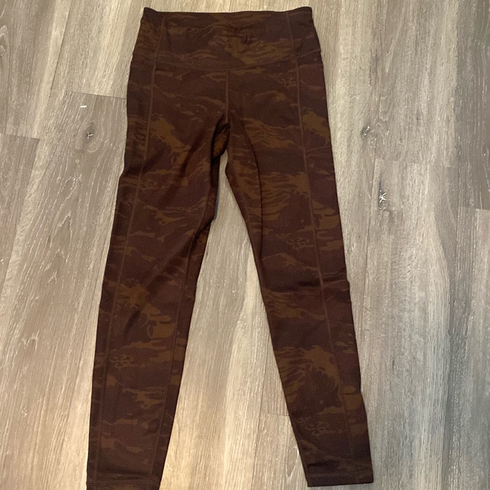 Gap size SP brown camo leggings